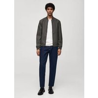 Bomberjacke mit Ledereffekt Bomberjacke mit Ledereffekt von mango man