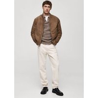 Bomberjacke mit Wildleder-Effekt von mango man