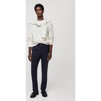 Cool-Wool-Hose mit Bundfaltendetail von mango man