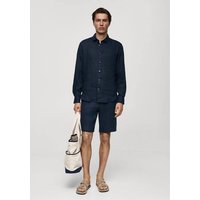 Classic-Fit-Hemd aus 100 % Leinen von mango man