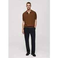 Feinstrick-Poloshirt aus Baumwolle Feinstrick-Poloshirt aus Baumwolle von mango man