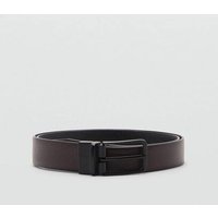 Gürtel aus Saffiano-Leder von mango man