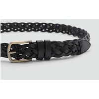 Gürtel aus 100 % Leder in Flechtoptik Gürtel aus 100 % Leder in Flechtoptik von mango man