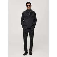 Slim-Fit-Overshirt mit Taschen von mango man