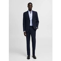 Slim-Fit-Oberhemd mit Manschettenknöpfen aus Twillgewebe Slim-Fit-Oberhemd mit Manschettenknöpfen aus Twillgewebe von mango man
