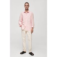 Classic Fit-Leinenhemd von mango man