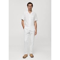 Regular-Fit-Hemd aus 100 % Seersucker-Baumwolle Regular-Fit-Hemd aus 100 % Seersucker-Baumwolle von mango man