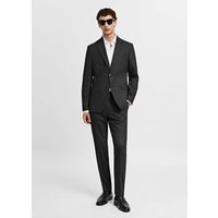 Slim Fit Anzughose aus Cool Wool-Gewebe von mango man