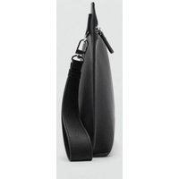 Handtasche mit Leder-Effekt von mango man