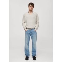 Relaxed Fit-Jeans mit mittlerer Waschung von mango man