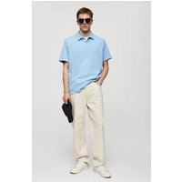 Relaxed-Fit-Poloshirt aus 100 % Baumwolle von mango man