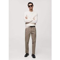 Regular Fit-Baumwollhose von mango man