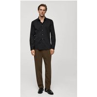 Regular Fit-Hemd aus Stretch-Baumwolle Regular Fit-Hemd aus Stretch-Baumwolle von mango man