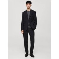 Slim-Fit-Anzughose aus 100 % Schurwolle von mango man