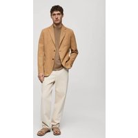 Slim Fit Blazer aus Leinen mit Baumwolle von mango man