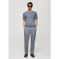 Slim Fit-Hose aus 100 % Leinen von mango man