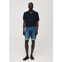 Slim Fit-Jeans-Bermudashorts von mango man
