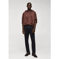 Slim Fit-Nadelstreifenhose aus Baumwolle von mango man