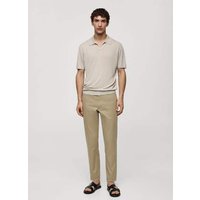 Slim Fit Twill-Chinohose von mango man