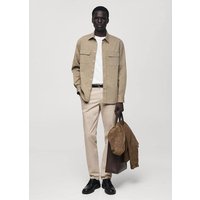 Slim Fit Twill-Chinohose von mango man