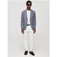 Strukturierter Slim Fit-Baumwollblazer von mango man