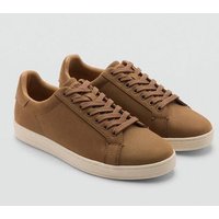 Wildleder-Sneaker mit Schnürsenkeln Wildleder-Sneaker mit Schnürsenkeln von mango man