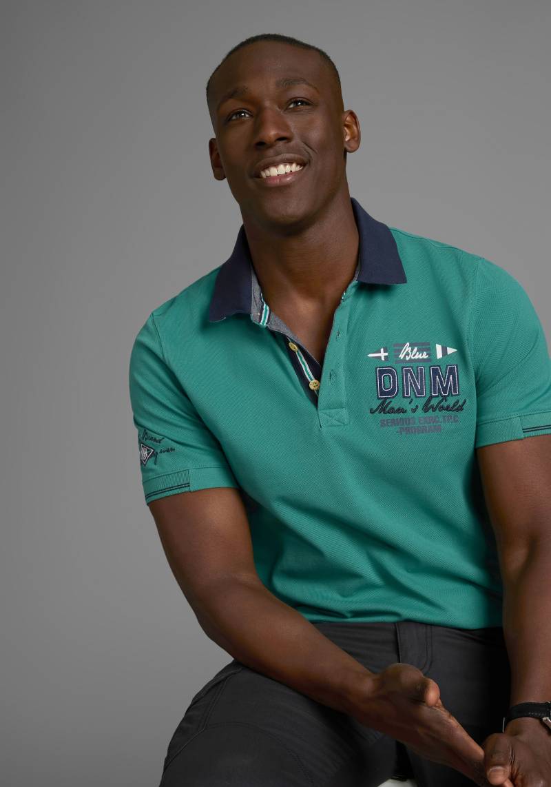 Man's World Poloshirt, Kurzarm, mit Polokragen, für sportliche Aktivitäten von mans world