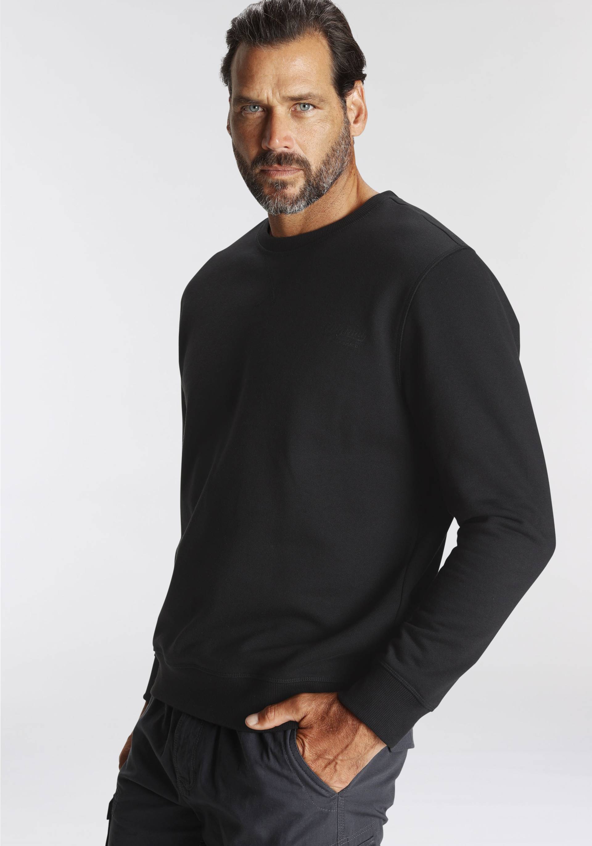 Man's World Sweatshirt, aus Baumwollmischung von mans world