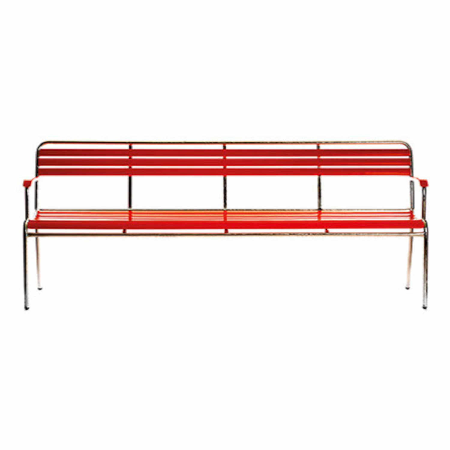 Bättig Modell 40 Bank, Grösse l. 150 cm, Farbe ral 2009 orange von manufakt