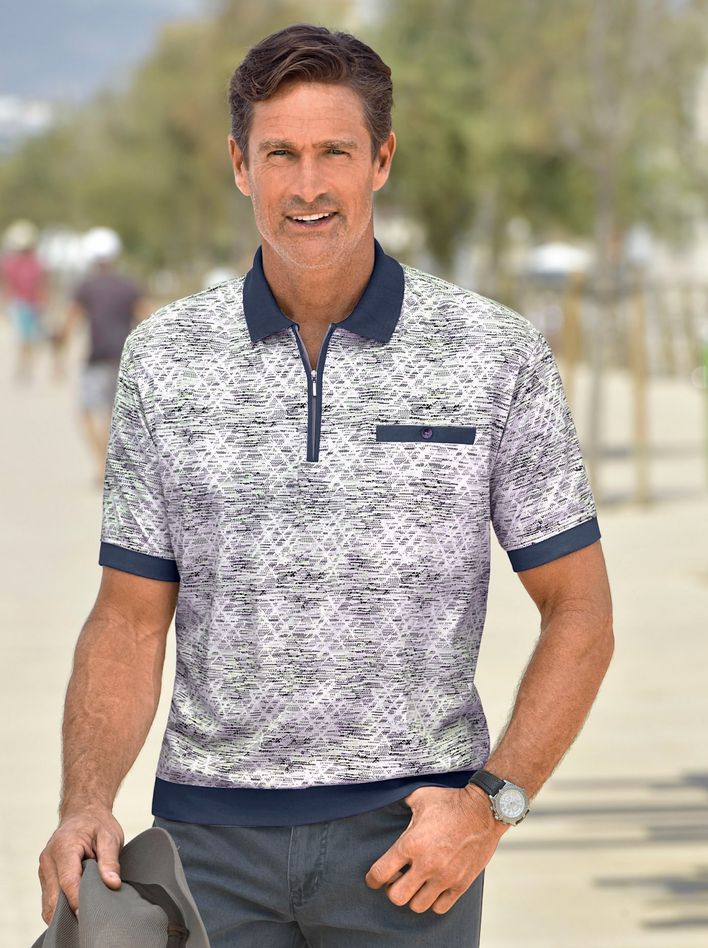 Marco Donati Poloshirt »Kurzarm-Poloshirt«, (1 tlg.) von marco donati