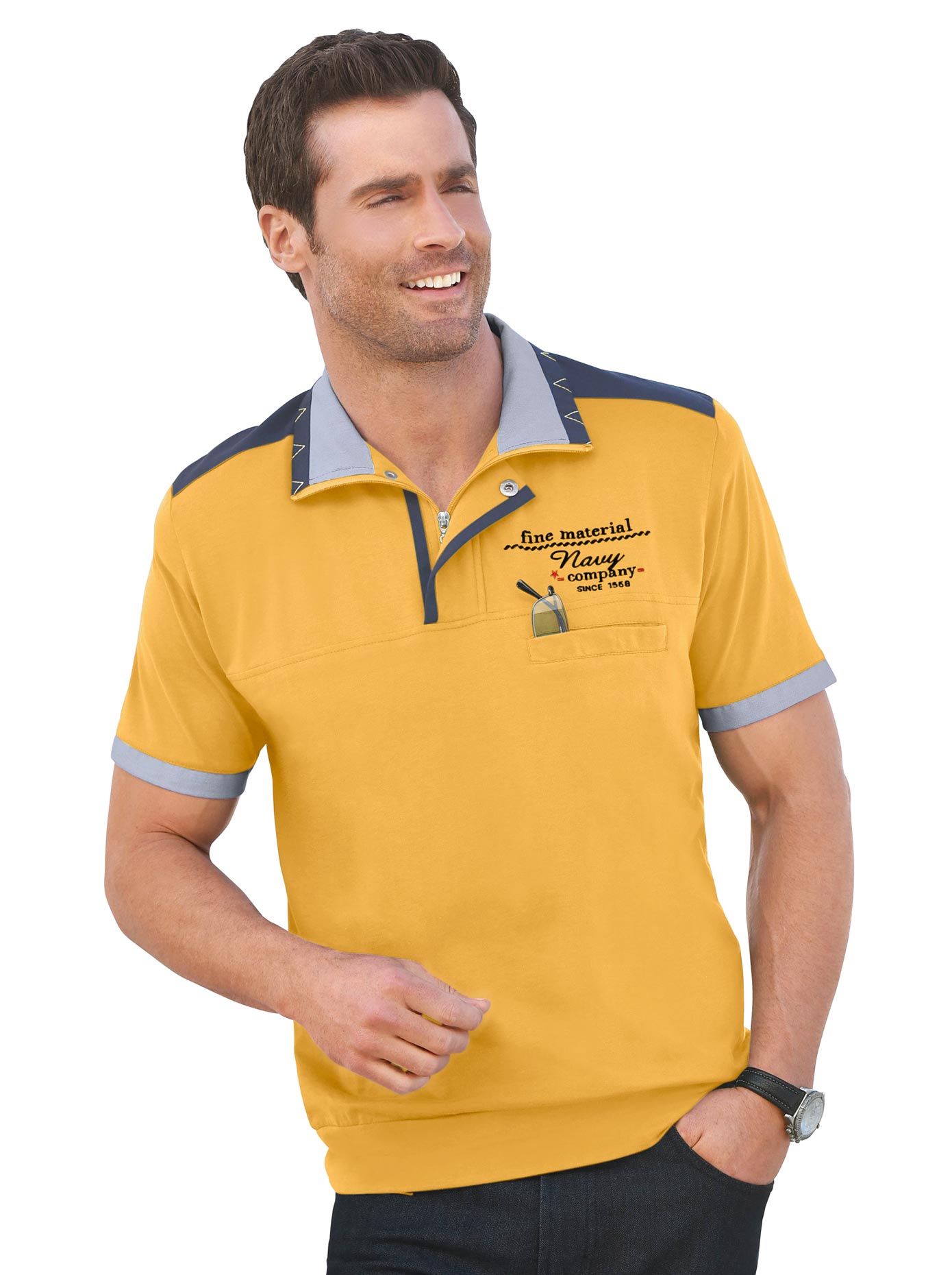 Marco Donati Poloshirt »Kurzarm-Shirt«, (1 tlg.) von marco donati