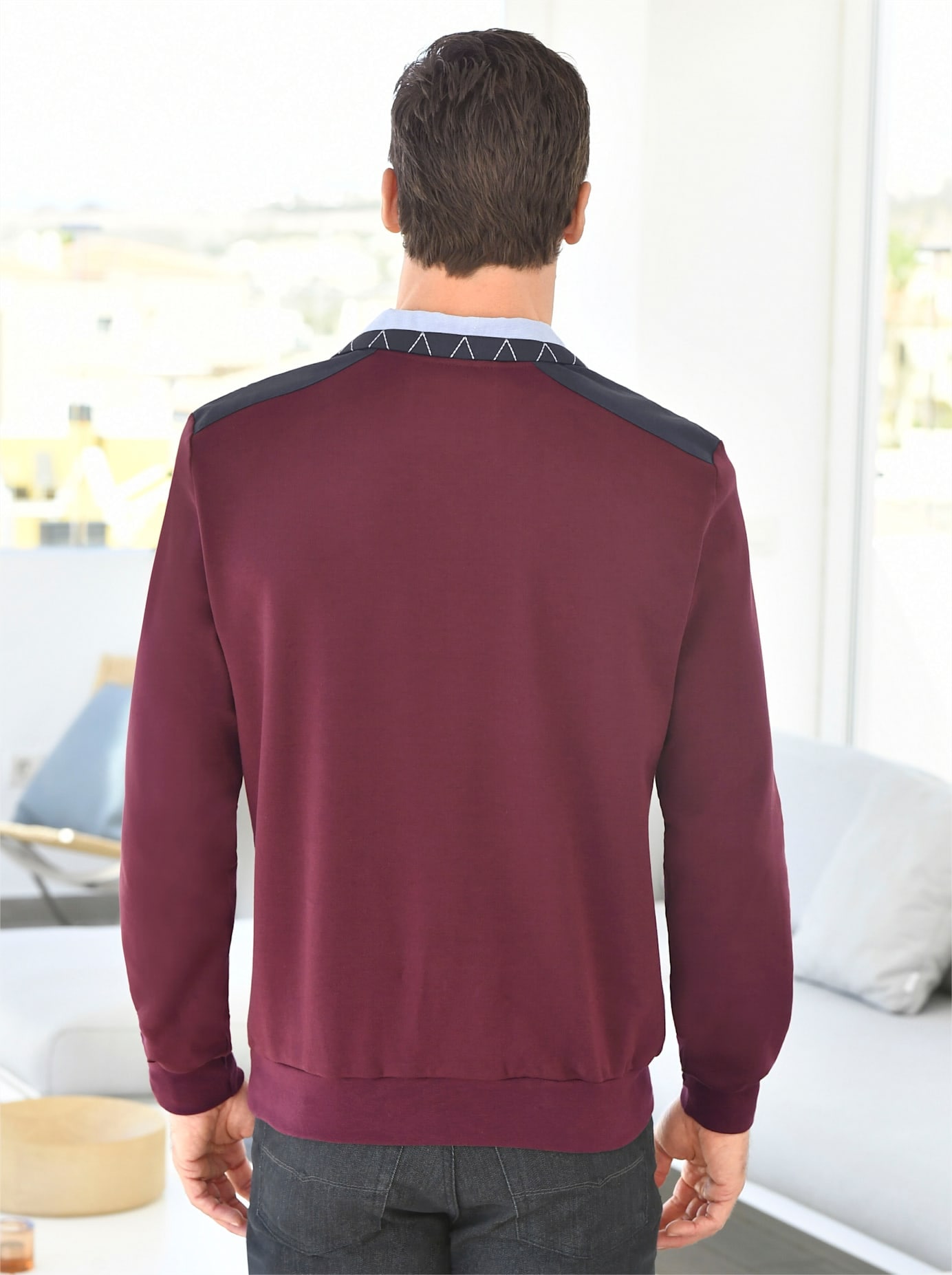 Marco Donati Poloshirt »Langarm-Shirt«, (1 tlg.) von marco donati