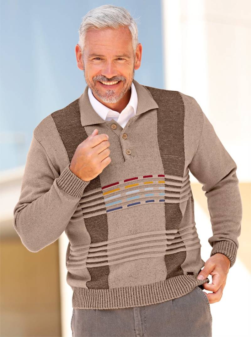 Marco Donati Polokragenpullover »Polopullover« von marco donati