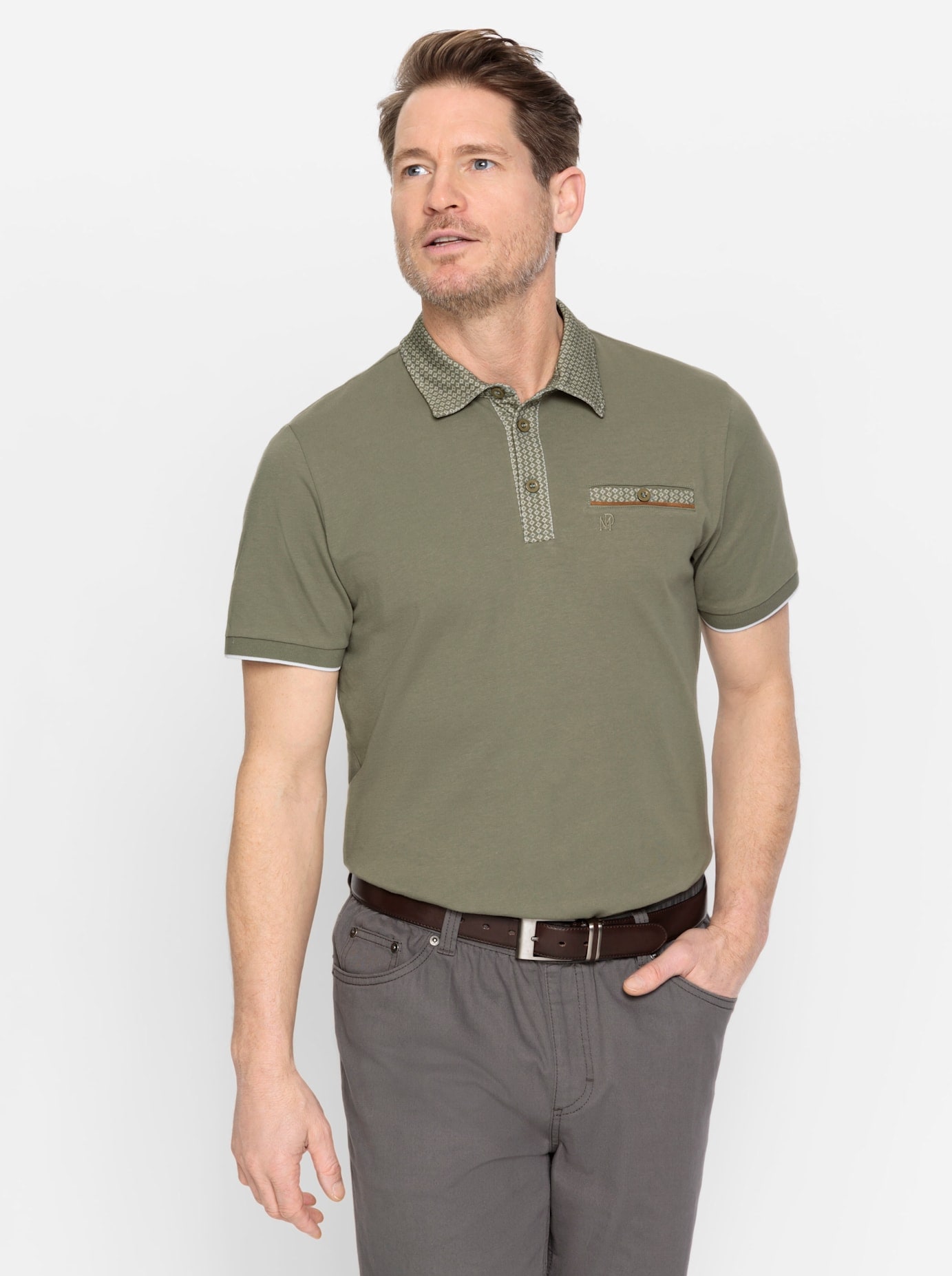 Marco Donati Poloshirt »Kurzarm-Poloshirt«, (1 tlg.) von marco donati