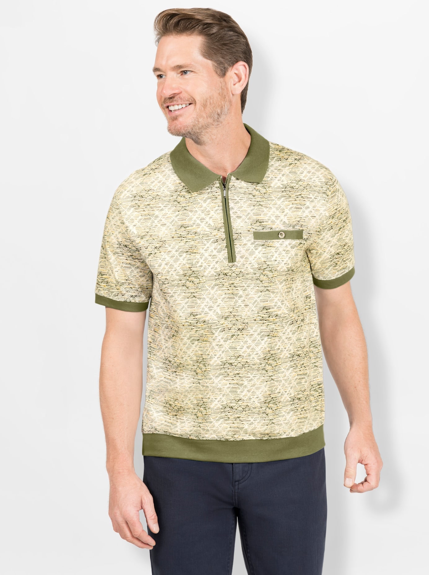 Marco Donati Poloshirt »Kurzarm-Poloshirt«, (1 tlg.) von marco donati