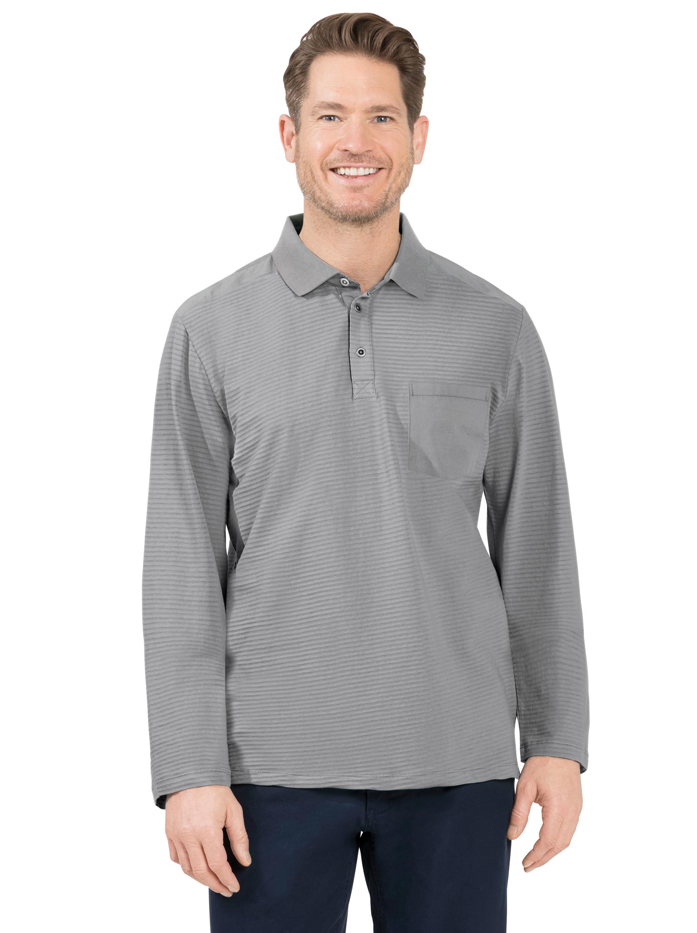 Marco Donati Poloshirt »Langarm-Shirt«, (1 tlg.) von marco donati