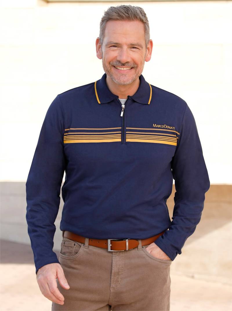 Marco Donati Poloshirt »Langarm-Shirt«, (1 tlg.) von marco donati