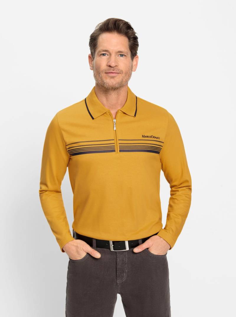 Marco Donati Poloshirt »Langarm-Shirt«, (1 tlg.) von marco donati
