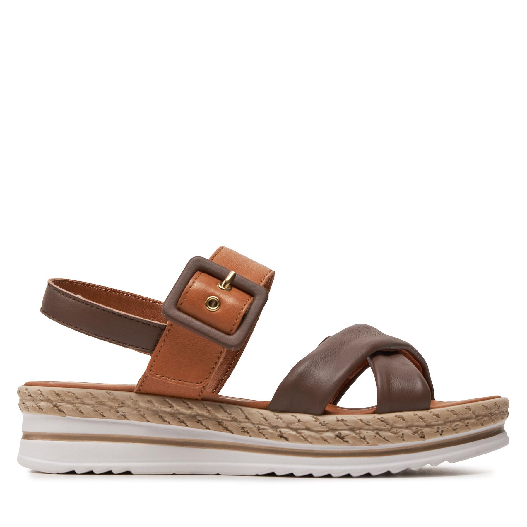 Sandalen Marco Tozzi 2-28255-42 Cognac Comb 392 von marco tozzi