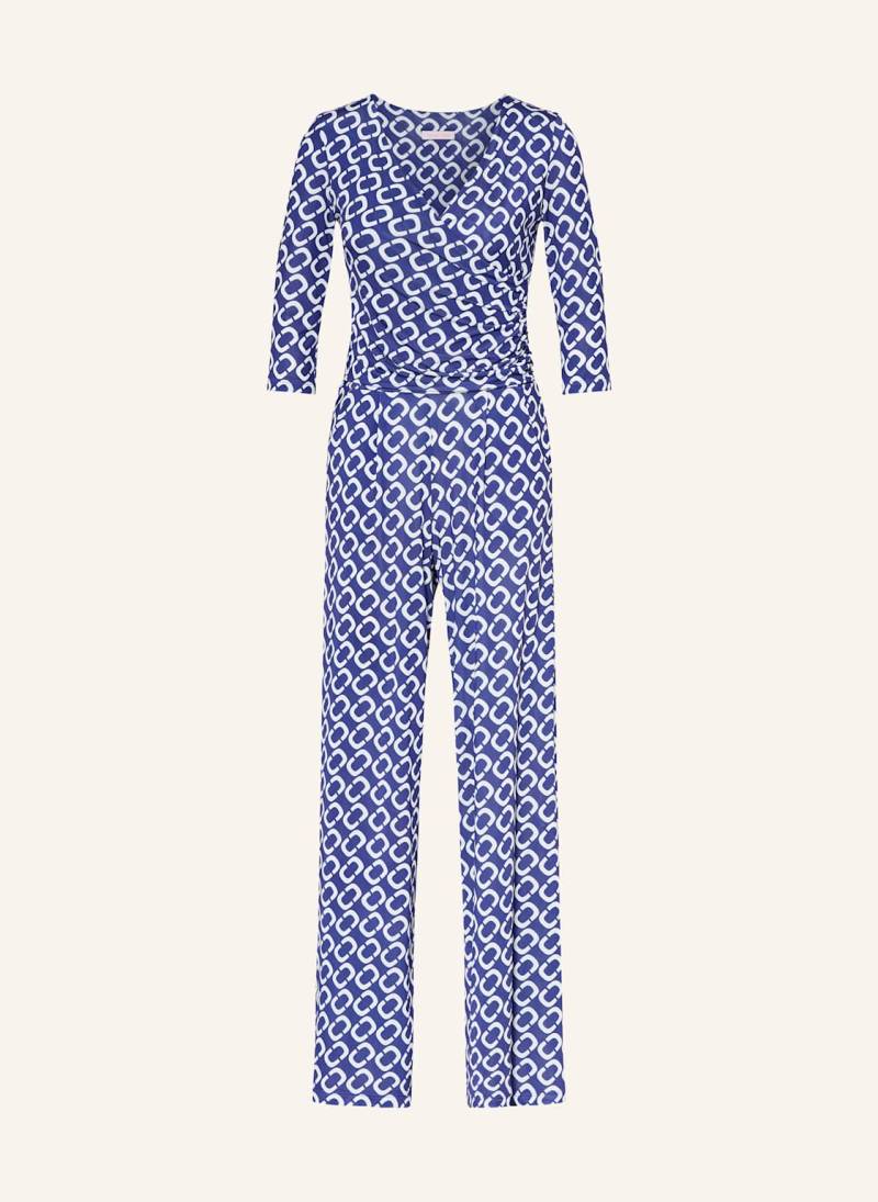 Marivie Jersey-Jumpsuit Jump In! Mit 3/4-Arm blau von marivie