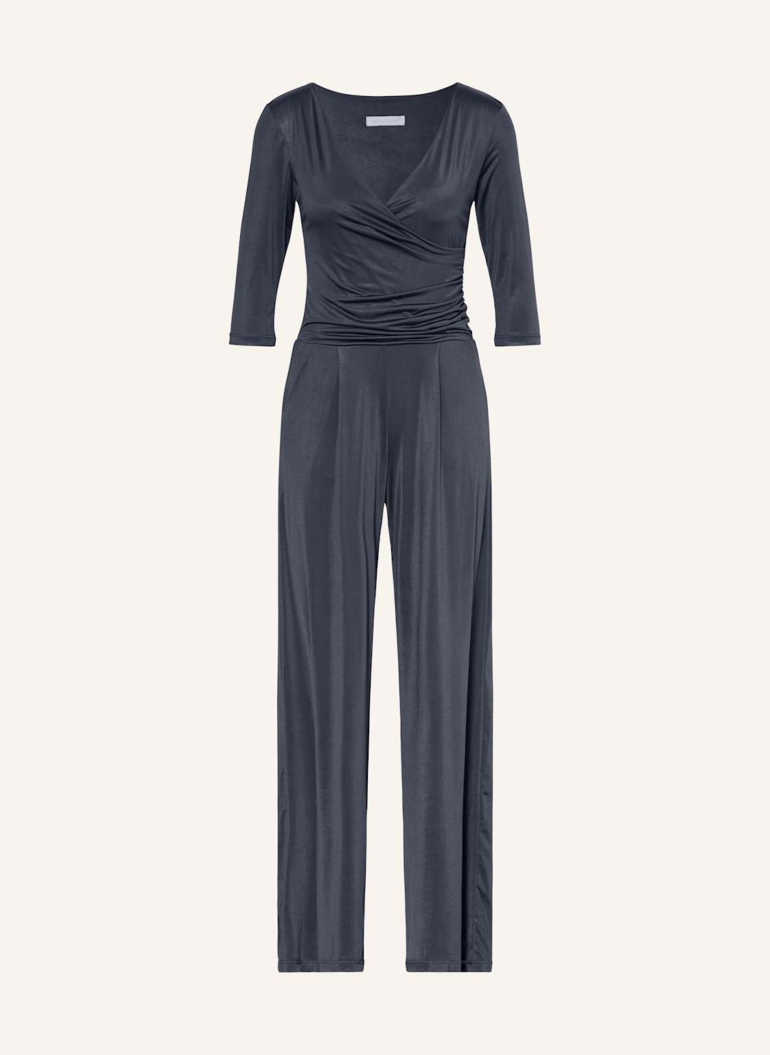 Marivie Jersey-Jumpsuit Jump In! Mit 3/4-Arm blau Marivie Jersey-Jumpsuit Jump In! Mit 3/4-Arm blau von marivie