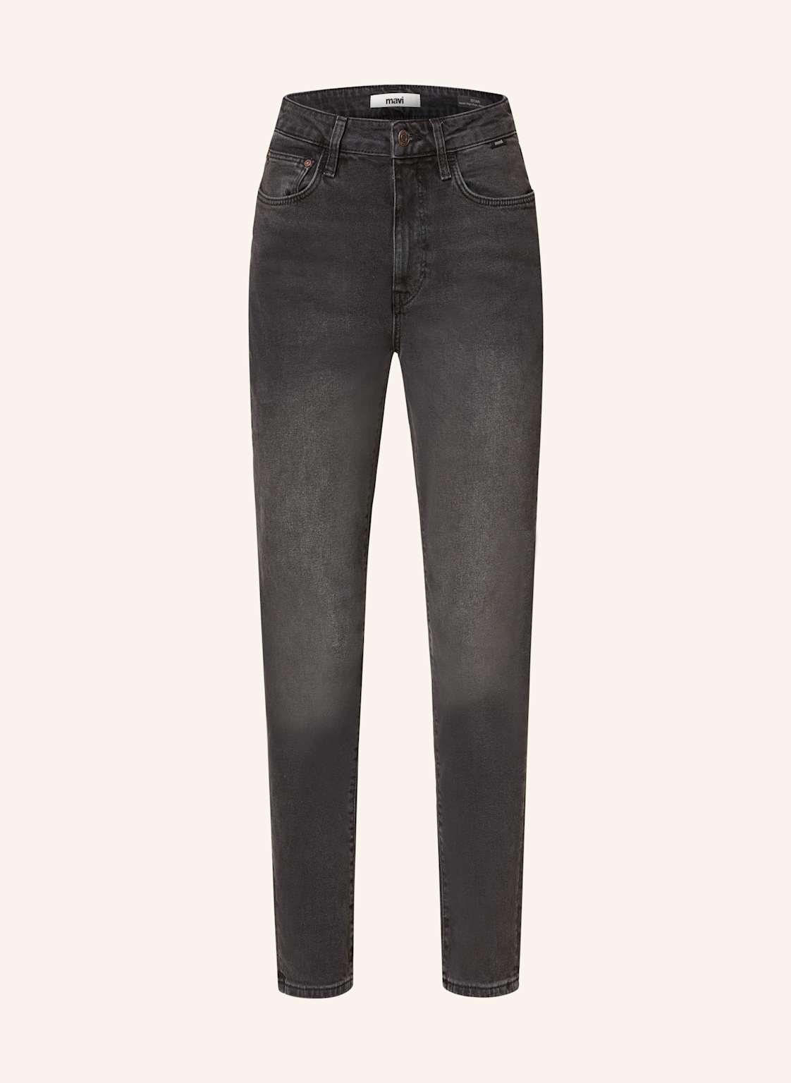 Mavi Mom Jeans Star grau von mavi