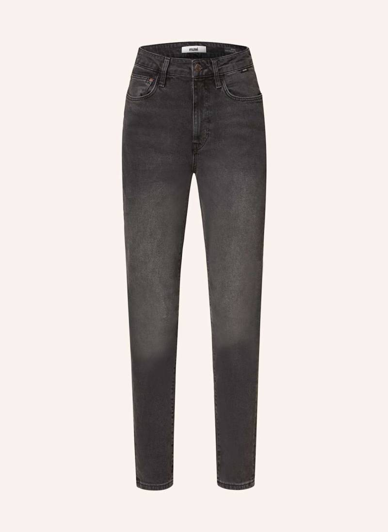 Mavi Mom Jeans Star grau von mavi
