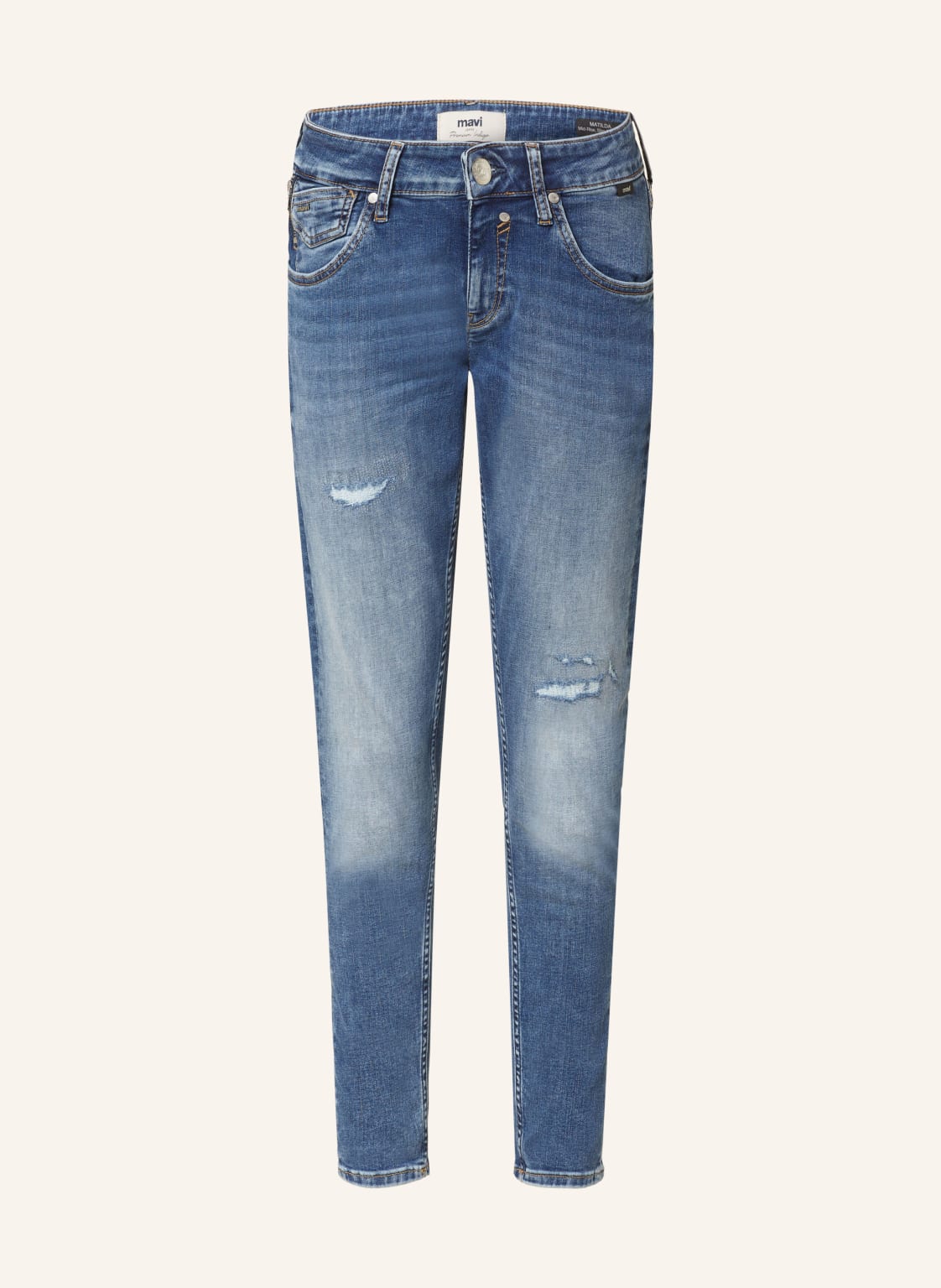 Mavi Skinny Jeans Matilda blau von mavi