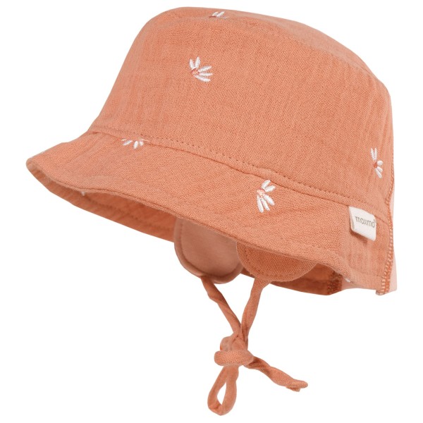 maximo - Baby's Hütchen Musselin Band Ohrenkl Futter - Hut Gr 41 cm rosa von maximo