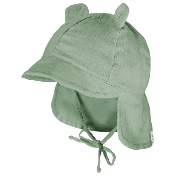 maximo - Baby's Schildmütze m. Ohren u. Nackenschutz - Cap Gr 45 cm grün maximo - Baby's Schildmütze m. Ohren u. Nackenschutz - Cap Gr 45 cm grün von maximo