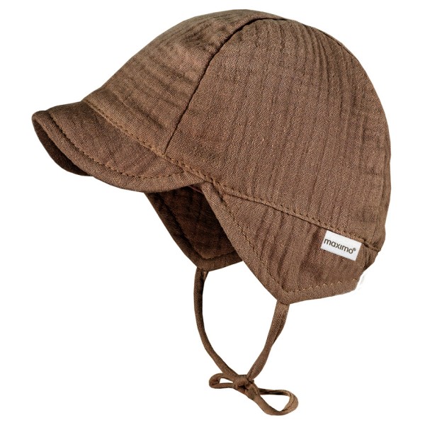 maximo - Baby's Schildmütze m. Ohrenschutz - Cap Gr 43 cm braun maximo - Baby's Schildmütze m. Ohrenschutz - Cap Gr 43 cm braun von maximo