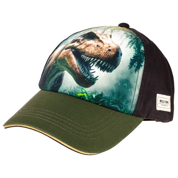 maximo - Boy's Cap T-Rex Metallringverschluß - Cap Gr 55-57 cm bunt von maximo