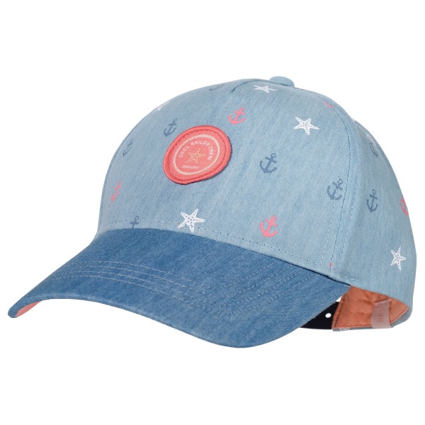 maximo - Girl's Cap Maritime Snap Back - Cap Gr 51-53 cm blau maximo - Girl's Cap Maritime Snap Back - Cap Gr 51-53 cm blau von maximo