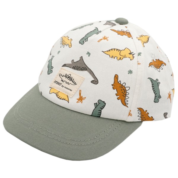 maximo - Kid's Mini Boy Cap Dino Klettverschluß - Cap Gr 47 cm grau von maximo